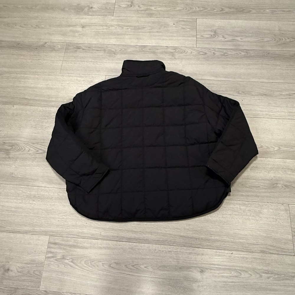 Roxy Women's XL Quilted Puffer Jacket Black Lightweight Zip Up NWT - Picture 8 of 9